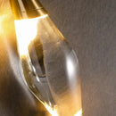 Ljojo Modern Luxurious Copper Crystal Wall Lamps for Living Room Bathroom Bedroom & More