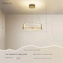 Ljojo Living Room Chandelier Light Luxury Nordic Style Lamp Creative Modern Simple Dining Room Lamp Bedroom Lamp
