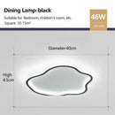 Ljojo Wabi-sabi Irregular Cloud LED Ceiling Lights for Living Room Home Decoration Chandelier