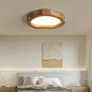 Nordic Wooden LED Ceiling Lamp for Living Room - Modern Designer Light Fixture by Ljojo