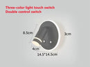 Ljojo LED Spotlight USB Rechargeable Wall Lamp for Living Room - Indoor Bedroom Decor Lighting
