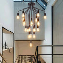 Ljojo Modern American LED Chandelier | Industrial Style Living Room Bedroom Decor Lighting
