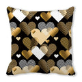 Heart Print Pillowcase for Home Decor by Ljojo - Love Cushion Cover