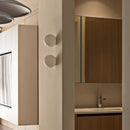 Ljojo Glass Bubble Wall Sconce Light Glossy Frost Lampshade for Living Room and Bedroom