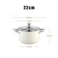 Ljojo 304 Stainless Steel Non-stick Soup Pot with Lid - Induction Cooker & Gas Stove Compatible