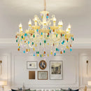 Contemporary Crystal Pendant Lamp for Living Room, Bedroom - European Luxury Chandelier by Ljojo