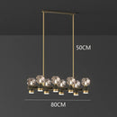 Ljojo Luxury Crystal Chandelier - Modern Dining Room Pendant Light Fixture