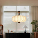 Ljojo Retro Silk Dining Room Pendant Lights in Medieval Wabi-Sabi Style