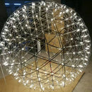 LED Pendant Light Dandelion Art Ball Nordic Spherical Chandelier for Bedroom Living Room by Ljojo