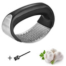Ljojo 2-in-1 Garlic Press & Slicer Kitchen Gadget