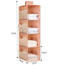 Ljojo™ Multi-layer Folding Hanging Storage Organizer for Bras, Underwear, Socks, and Clothes