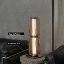 Italian Designer Luster Modern LED Glass Floor Lamp by Ljojo - Stylish Bedroom Living Room Home Decor Lighting