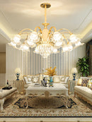 Ljojo Light Luxury Chandelier: Modern European Atmosphere for Living, Bedroom, Dining Room