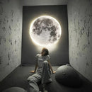 Modern LED Moon Wall Lamp for Bedroom Decor - Ljojo