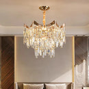Luxury Crystal Pendant Lamp Modern Minimalist Villa Bedroom Dining Room Lighting Ljojo
