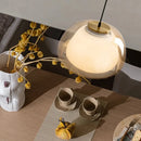 Designer Glass Chandelier for Bedroom and Dining Room | Interior Lighting by Ljojo