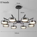 Nordic Glass Pendant Light Dimmable Chandelier by Ljojo for Kitchen Dining Room Island