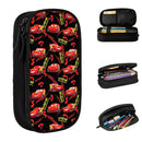 Ljojo Lightning McQueen Double Layer Pencil Case - Large Capacity & School Accessories
