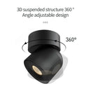 Ljojo 360° Rotation LED Ceiling Spotlight 7W/9W Surface Mounted Modern Design