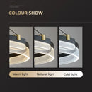 Ljojo Minimalist Ceiling Ring Chandelier Pendant Light for Dining & Living Room