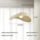 Ljojo Minimalist Chandelier Wabi Sabi E27 LED Pendant Light for Dining Room & Living Room