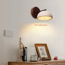 Japanese Yellow Cave Stone Plug Wall Lamp Wabi Sabi Style Staircase Lamp by Ljojo