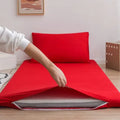 Ljojo 360° Zipper Mattress Protector Cover for Single/Double Beds - 90/150cm