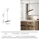 Minimalist Chinese Style Solid Wood Chandelier for Living and Dining Room by Ljojo