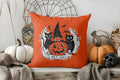Ljojo Magic Element Pattern Halloween Theme Cushion Cover for Sofa Bedroom Car