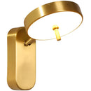 Ljojo Minimalist Brushed Gold Nordic Wall Lamp - Bedroom Bedside Lighting