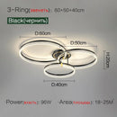 Ljojo LED Ceiling Light: Modern, Eye Protection for Living Room and Bedroom