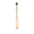 Ljojo Vertical Wall Light Sconce Lamp Acrylic Ball Modern Bedroom Living Room Decor