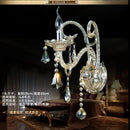 European Gloss Crystal Led Chandelier for Living Room | Interior Lighting Amber Decoration | Ljojo