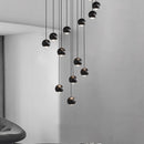 Ljojo LED Pendant Light Chandeliers for Living Room Staircase Indoor Lighting