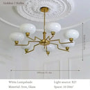 Retro Artistic LED Pendant Light Acrylic Ball for Bedrooms & Living Rooms by Ljojo