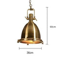 Industrial Retro LED Pendant Lamp Metal Chandelier for Stylish Indoor Lighting - Ljojo