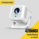 Ljojo™ Magcubic Auto Focus 4K WiFi 6 Android 11 Portable Projector