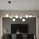 Nordic Minimalist LED Pendant Light | Glass Ball Chandelier for Living Dining Room | Ljojo
