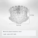 Ljojo Light Luxury Glass Chandelier for Living Room and Restaurant
