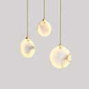 Ljojo Marble Pendant Lamp LED Small Chandelier Light Fixture for Home Decor