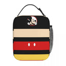 Ljojo Mickey Mouse Insulated Lunch Bag - Cute & Portable Thermal Cooler Box