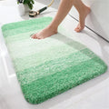Ljojo Luxury U-Shape Bathroom Rug: Soft, Absorbent, Non-Slip Plush Shower Mat