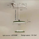 Ljojo Flying Saucer LED Pendant Lights Cream Chandelier Home Room Decoration French Minimalist Style