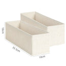 Ljojo™ Clothing Storage Boxes Drawer Organizers for Bras, Socks, Scarves, Underwear