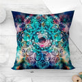 Ljojo Mandala Sun Moon Pillowcase: Bohemian Sofa Cushion Cover