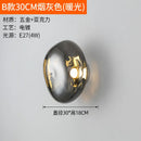 Nordic Minimal Art LED Wall Pendant Lights for Corridor Background Cafe Lobby by Ljojo