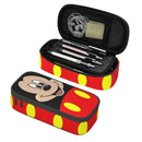 Ljojo Mickey Mouse Pen Case: Large Kawaii Storage Bag for Women Men