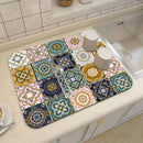 Ethnic Printed Coffee Draining Mat by Ljojo: Super Absorbent & Quick Drying Rug