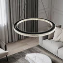 Modern Minimalism Round Ring Led Pendant Lights - Copper Chandeliers by Ljojo