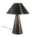 Ljojo Minimalist Leather Table Lamp Nordically Designed for Study Bedroom